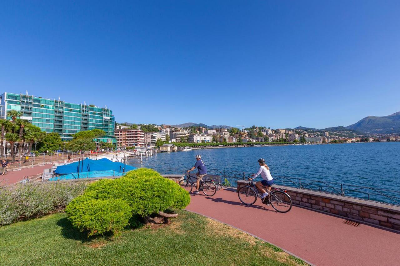 Casa Taddei Lejlighed Lugano Eksteriør billede