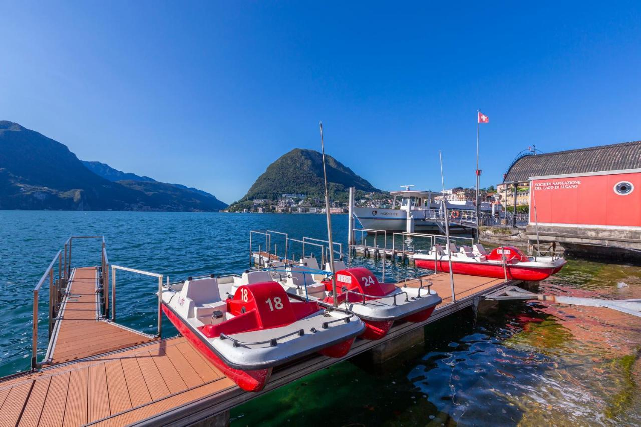 Casa Taddei Lejlighed Lugano Eksteriør billede