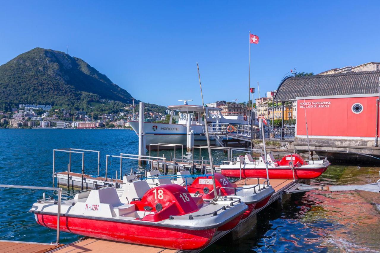 Casa Taddei Lejlighed Lugano Eksteriør billede