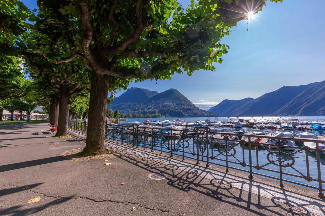 Casa Taddei Lejlighed Lugano Eksteriør billede