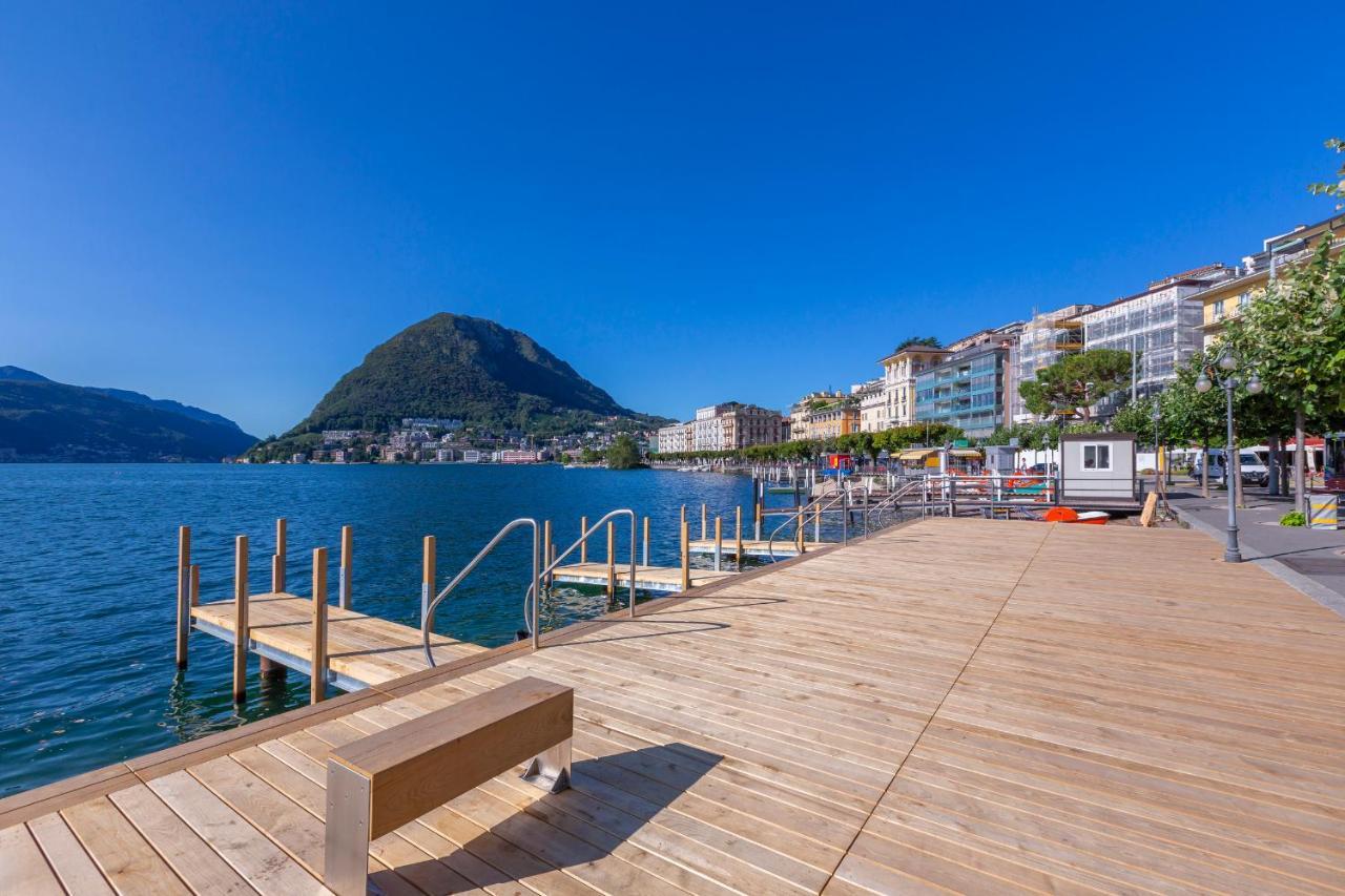Casa Taddei Lejlighed Lugano Eksteriør billede