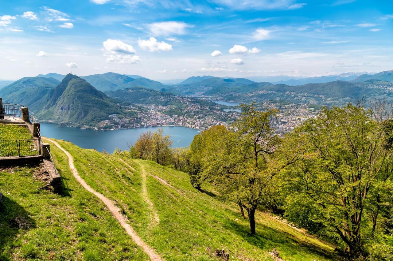 Casa Taddei Lejlighed Lugano Eksteriør billede