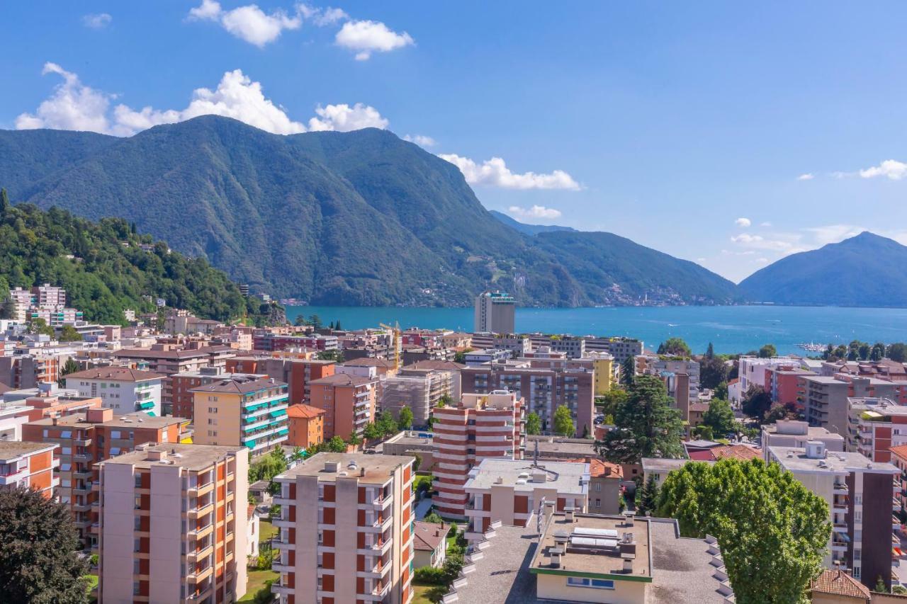 Casa Taddei Lejlighed Lugano Eksteriør billede